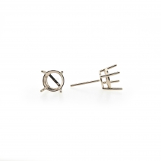 5mm Round Findings in 14K Gold