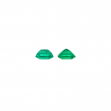 Colombian Emerald Emerald Cut 5.1x4.6mm Matching Pair 0.93 Carat*