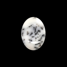 Dendrite Opal Cab Oval 22x16mm Single Piece Approximately 10.40 Carat