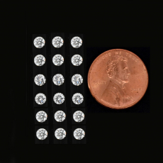 Lab Grown Diamonds Round 1.5mm Approximately 0.30 Carat