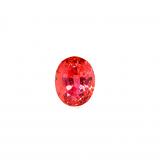 Natural Padparadscha Sapphire Oval 7.2 x 3.88mm  Approximately 1.56 Carat