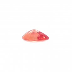 Padparadscha Sapphire Pear 7.5x 6mm Single Piece Approximately 1.01 Carat