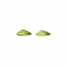 Peridot Pear Shape 9x6mm Matching Pair Approximately 2.60 Carat