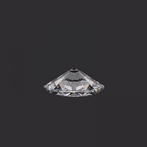 Lab Grown Diamond Oval 10.96x7.86x4.88mm Single Piece Approximately 2.63 Carat