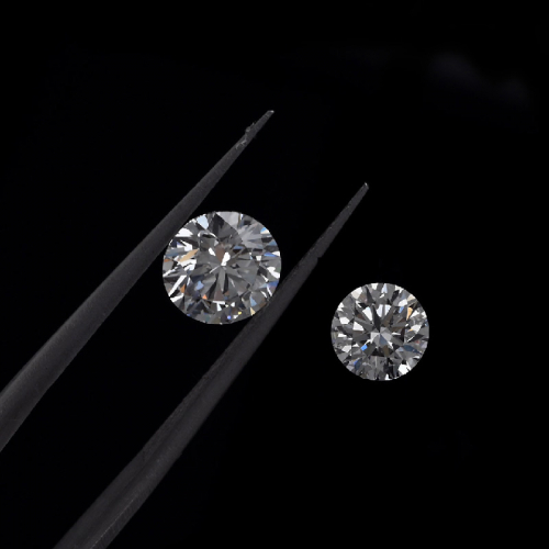 Lab Grown Diamond Round 5mm Matching Pairs Approximately 0.99 Carat
