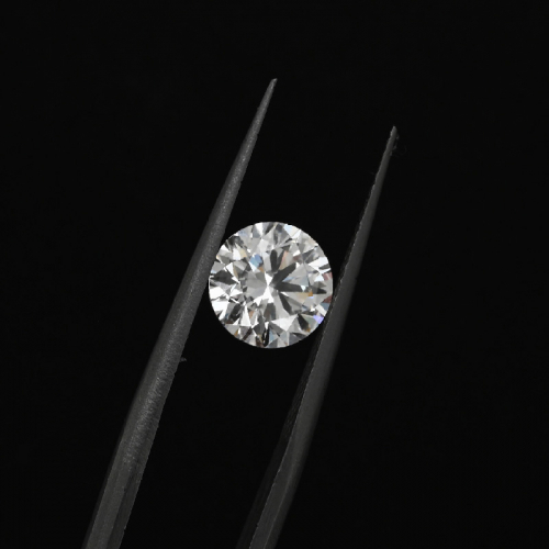 Lab Grown Diamond Round 6.61x6.64mm Single Piece Approximately 1.10 Carat