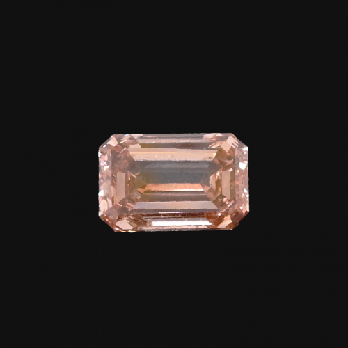 Lab Grown Pink Diamond Emerald Cut 7.88x5.23x3.4 Single Piece Approximately 1.49 Carat