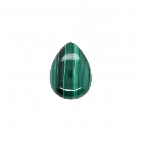 Malachite Cabs Pear Shape 22x16mm Approximately 21 Carat