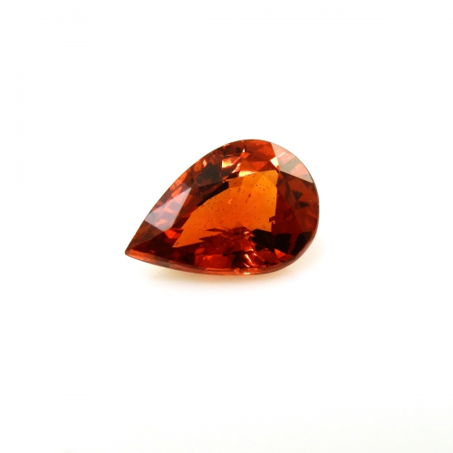Orange Sapphire Pear Shape 9x6MM 1.55 Carat *