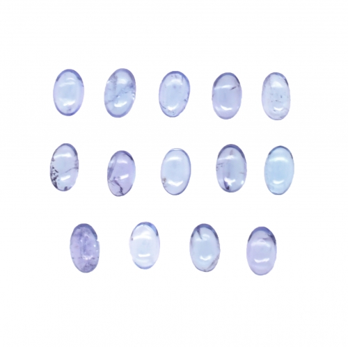 Tanzanite Cab Oval 5x3mm Approximately 4 Carat