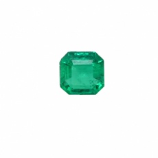 Colombian Emerald Emerald Cut 5.2x5.1mm Single Piece 0.43 Carat