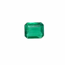 Colombian Emerald Emerald Cut 5.7x4.8mm Single Piece 0.40 Carat