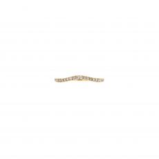 0.16 Carat White Diamond Ring Band in 14K Yellow Gold (446977)