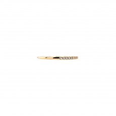 0.16 Carat White Diamond Ring Band in 14K Yellow Gold (447183)
