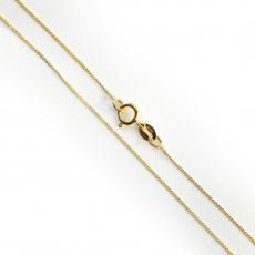 16IN Curb Chain in 14K Yellow Gold
