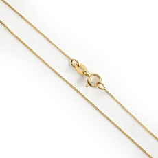 18IN Curb Chain in 14K Yellow Gold