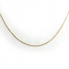 18IN Curb Chain in 14K Yellow Gold