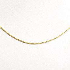 20IN Curb Chain in 14K Yellow Gold