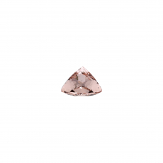 AAA Morganite Trillion 10mm Single Piece Approximately 3.25 Carat