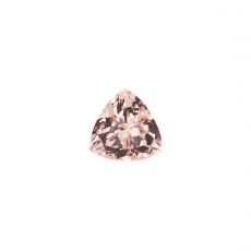 AAA Morganite Trillion 10mm Single Piece Approximately 3.25 Carat