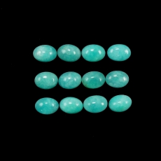 Amazonite Cabs Oval 8x6mm Approximately 11 Carat