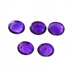 Amethyst Cab Oval 11X9mm Approximately 16 Carat.