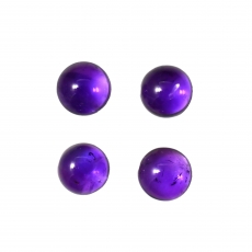 Amethyst Cab Round  11mm Approximately 18 Carat.