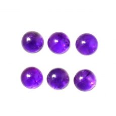 Amethyst Cab Round 9mm Approximate 14 Carat.