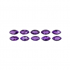 Amethyst Marquise 6X3mm Approximately 2 Carat.