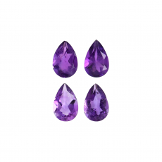 Amethyst Pear 9x6mm Approximately 4 Carat