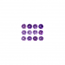 Amethyst Round 2.8mm Approximately 1 Carat