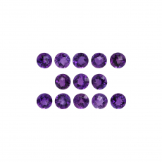 Amethyst Round 4mm Approximately 3 Carat