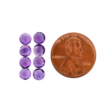 Amethyst Round 5mm Approximately 3.50 Carat