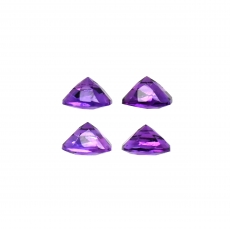 Amethyst Square Cushion 6mm Approximately 3 Carat.