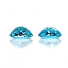 Apatite Oval 8x6mm Matching Pair Approximately 2.75 Carat