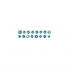 Apatite Round 2.5mm Approximately 1 Carat