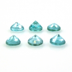 Apatite Round 3.5mm Approximately 1 Carat