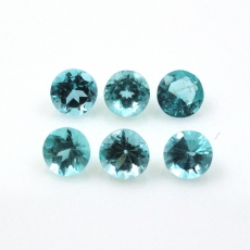 Apatite Round 3.5mm Approximately 1 Carat