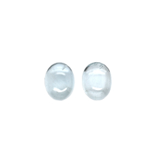 Aquamarine Cabs Oval 9x7mm Approximately 3.50 Carat