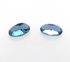 Aquamarine Oval 5x3mm  Approx 0.46Carat Matched Pair