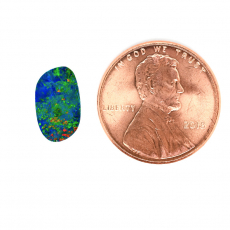 Australian Opal Fancy Shape 11.80 x7.09mm Single Piece Approximately1.42 Carat