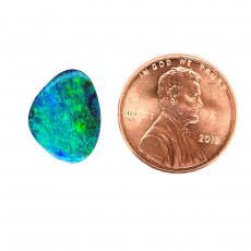 Australian Opal Fancy Shape 16.36x12.65mm Single Piece Approximately 4.54 Carat