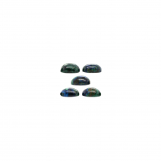 Azurite Malachite Cab Oval 10X8mm Approximately 16 Carat