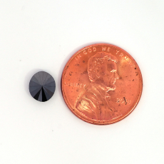 Black Diamond Oval 7x6.2mm Approximately 1.31 Carat