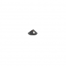 Black Diamond Pear Shape 8.51x6.57mm Single Piece 1.84 Carat