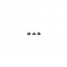 Black Diamond Round 3mm Approximately 0.35 Carat