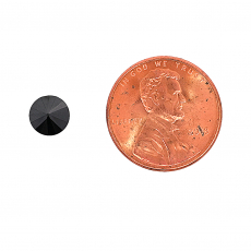 Black Diamond Round 6.6mm Approximately 1.10 Carat