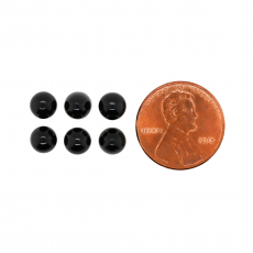 Black Onyx Bullet Shape 6mm Approximately 10 Carat