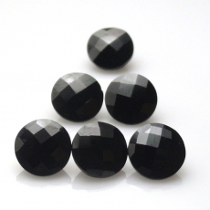 Black Spinel Round 7mm Approximately 9 Carat