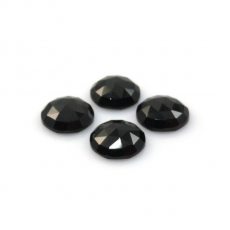 Black Spinel Round 8mm  approx 9 carat